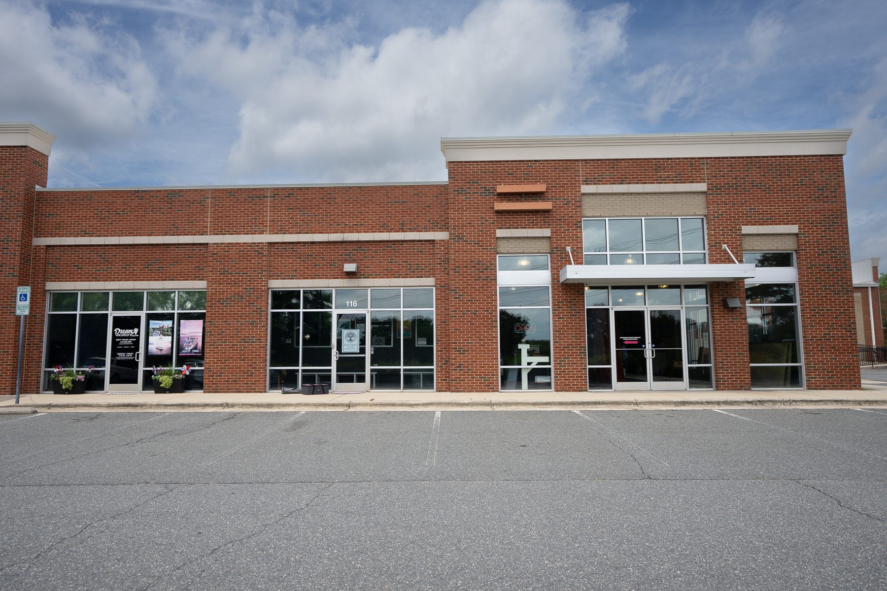 Exterior of Wake Forest Yoga Collective in Wakefield Crossing